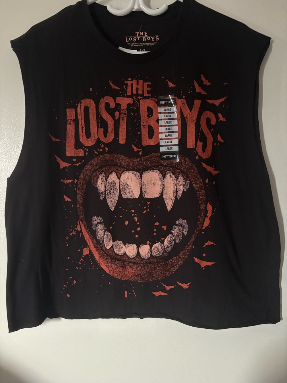The Lost Boys Vampire Fangs Muscle Tank
